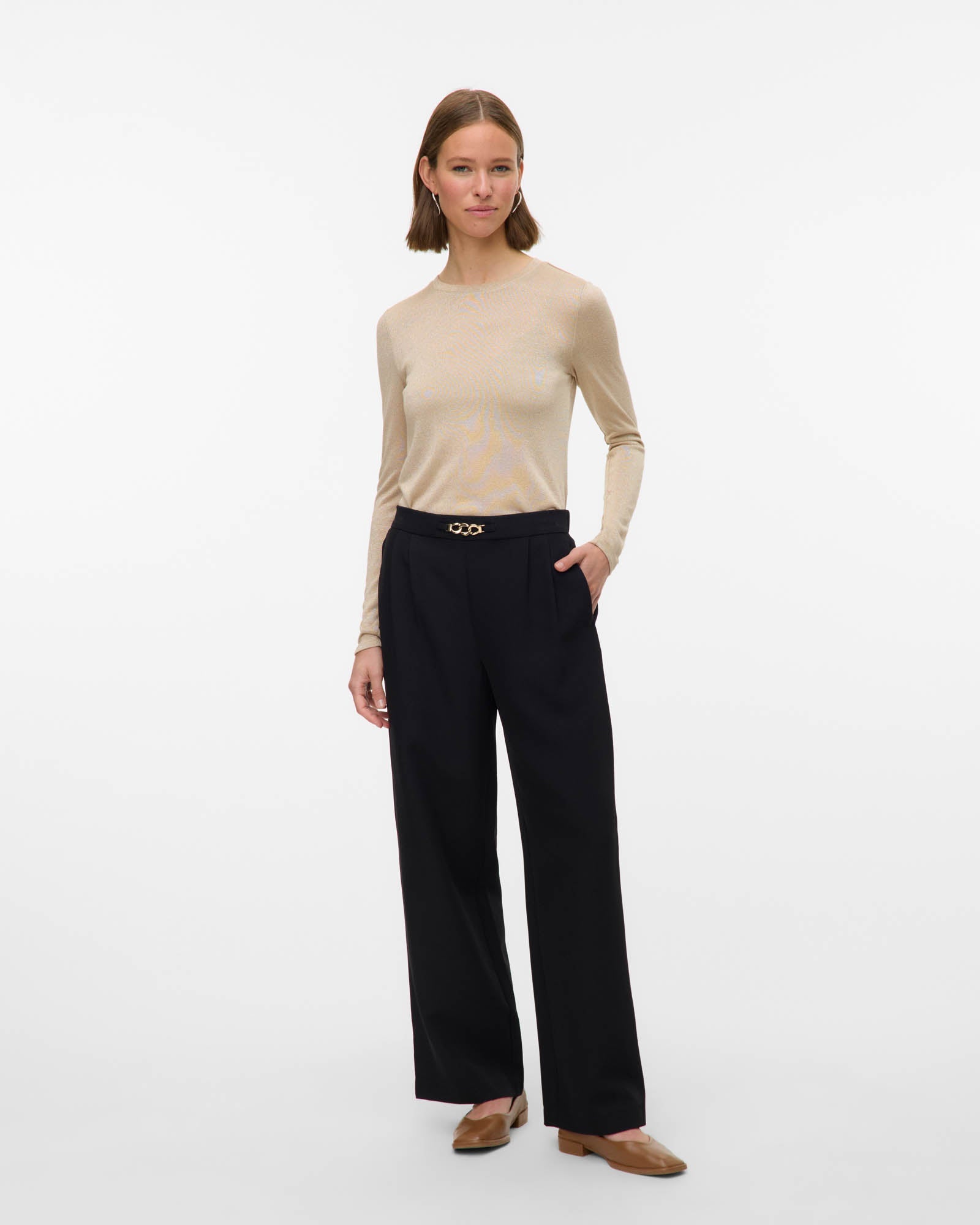 VMHADASSA MID-WAIST TAILORED PANTS
